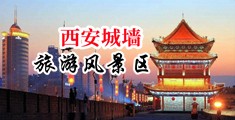 操青岛女人骚逼中国陕西-西安城墙旅游风景区